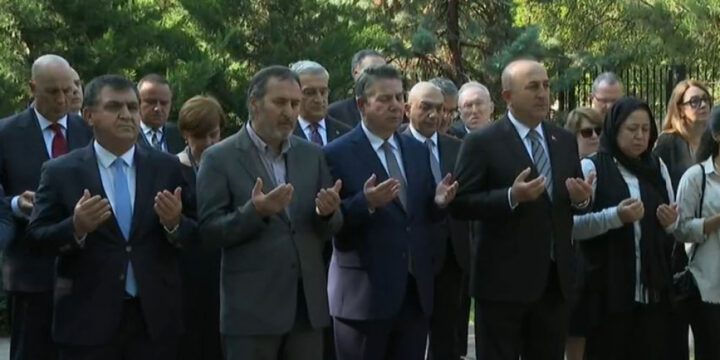 Ankarada şəhid türk diplomatların xatirəsi ehtiramla yad edilib
