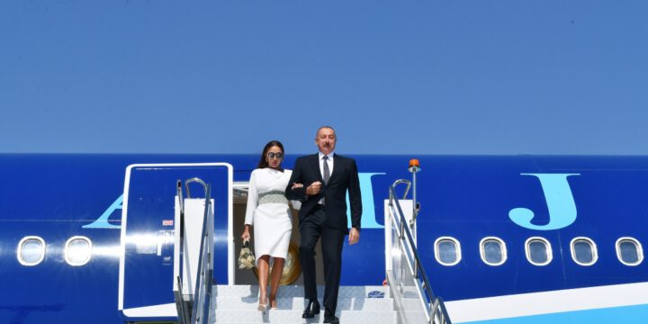 Prezident İlham Əliyev Türkiyəyə işgüzar səfər edib