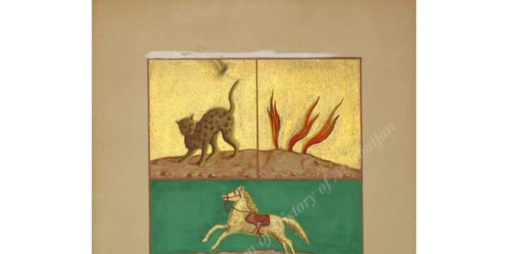 Tarix Muzeyində Şuşa şəhərinin ilk gerbinin təsviri qorunur