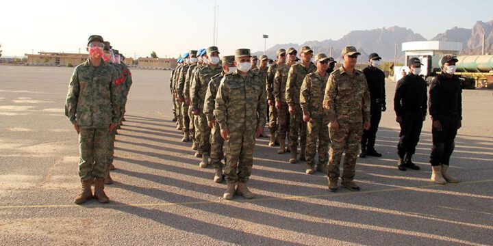Hərbi qulluqçularımız İranda səfərdədirlər