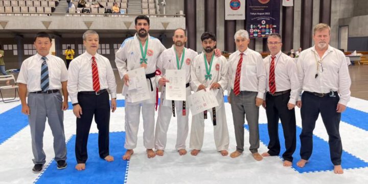 İdmançılarımız karate üzrə dünya çempionatından üç qızıl medalla qayıdıblar