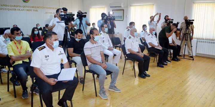 “Dəniz kuboku” müsabiqəsinin başa çatması ilə əlaqədar mətbuat konfransı keçirilib
