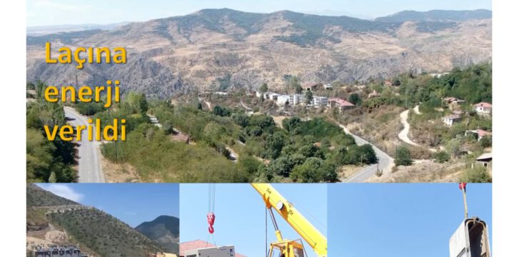 Laçın şəhəri, Zabux və Sus kəndlərinə elektrik enerjisi verilib