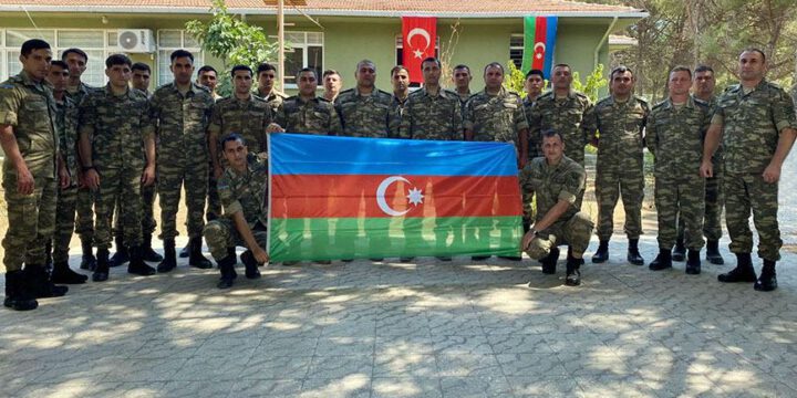 Azərbaycan hərbçiləri Türkiyədə keçirilən təlimdə iştirak ediblər