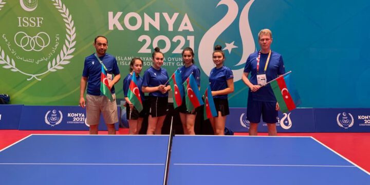 Qadın stolüstü tennisçilərimiz İslamiadanın komanda yarışlarında mubarizəyə uğurla başlayıblar