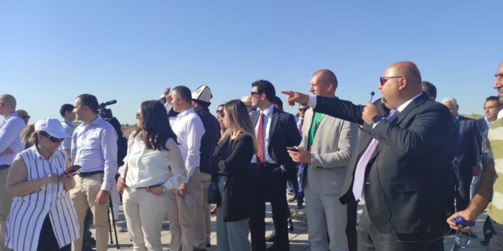 Diplomatik korpusun nümayəndələri Füzuli köhnə şəhər mərkəzinə baxış keçiriblər