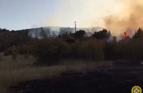 Laçında ermənilər tərəfindən törədilmiş 6 yanğın qeydə alınıb
