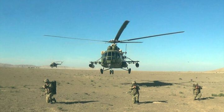 Hərbi Hava Qüvvələrində döyüş atışlı təlim keçirilib