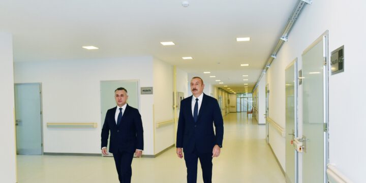 Prezident İlham Əliyev Bakıda Uşaq və Yeniyetmələr üçün Respublika Vərəm Xəstəlikləri Sanatoriyasının açılışında iştirak edib