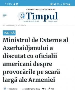 Moldova mətbuatı: Ermənistan silahlı qüvvələri Azərbaycanla sərhəddə təxribat törədib