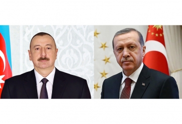 Türkiyə Respublikasının Prezidenti Rəcəb Tayyib Ərdoğan Azərbaycan Respublikasının Prezidenti İlham Əliyevə zəng edib