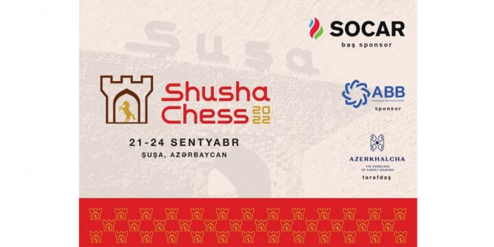 “Shusha Chess-2022” beynəlxalq şahmat turnirinin rəsmi saytı ictimaiyyətə təqdim olunub