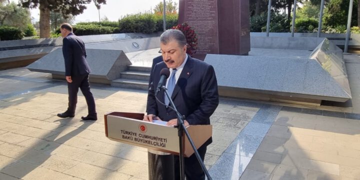Türkiyə səhiyyə naziri Fahrettin Kocanın Azərbaycana işgüzar səfəri başlayıb