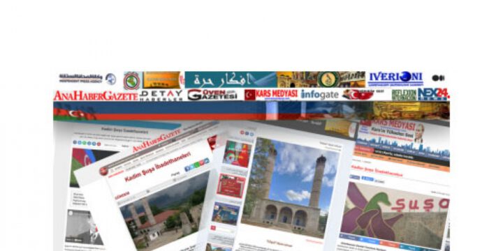 “Qədim Şuşa ibadətgahları” videoçarxı xarici mediada