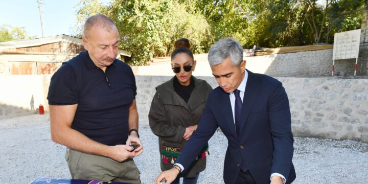 Şuşada təmir və bərpa olunan hoteldə görülən işlərlə tanışlıq