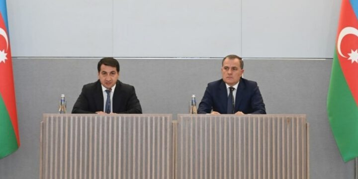 XİN-də diplomatik korpusun nümayəndələri üçün brifinq keçirilib