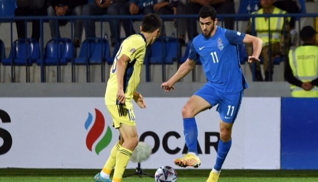 UEFA Millətlər Liqası: Azərbaycan millisi Qazaxıstan yığmasını məğlub edib