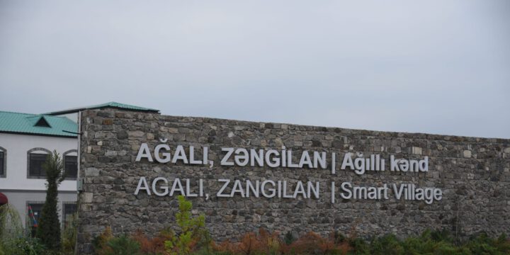 Xarici səyahətçilər Zəngilanın Ağalı kəndində olublar