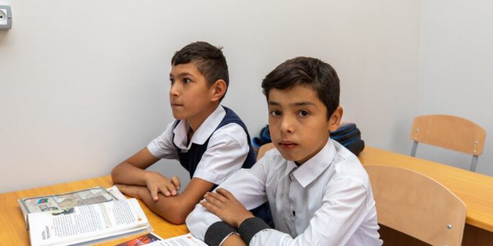 Heydər Əliyev Fondunun təşəbbüsü və “AzerGold” QSC-nin dəstəyi ilə Daşkəsəndə inşa edilən yeni məktəb binası istifadəyə verilib