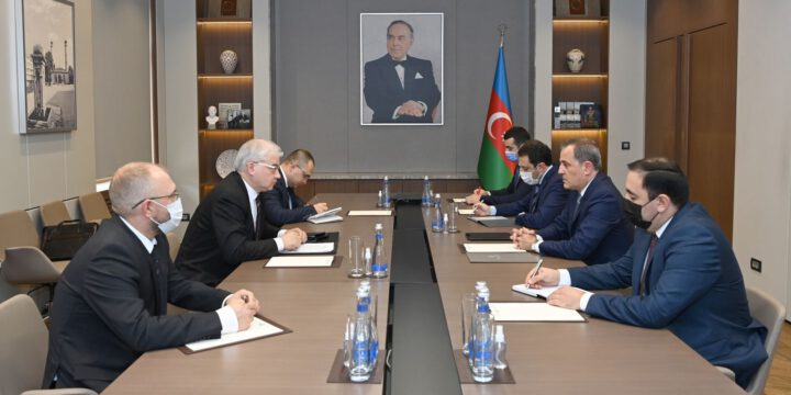 XİN-də İqor Xovayevlə Azərbaycan-Ermənistan münasibətlərinin normallaşması prosesi müzakirə olunub