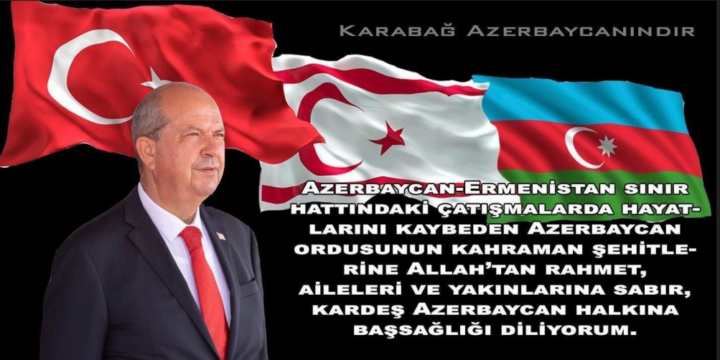 Şimali Kipr Türk Respublikasının Prezidenti Azərbaycan xalqına başsağlığı verib