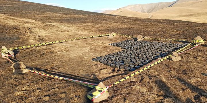 Erməni hərbi birləşmələri tərəfindən basdırılmış minalar zərərsizləşdirilib