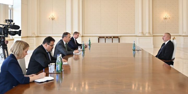 Prezident İlham Əliyev Avropa İttifaqının Cənubi Qafqaz üzrə xüsusi nümayəndəsini qəbul edib
