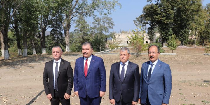 Türkiyə Səhiyyə Nazirliyinin nümayəndə heyəti Şuşada olub