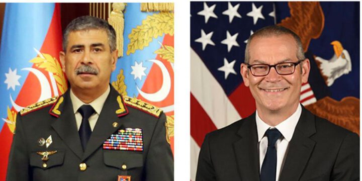 Müdafiə naziri ilə ABŞ müdafiə katibinin müavini arasında telefon danışığı olub