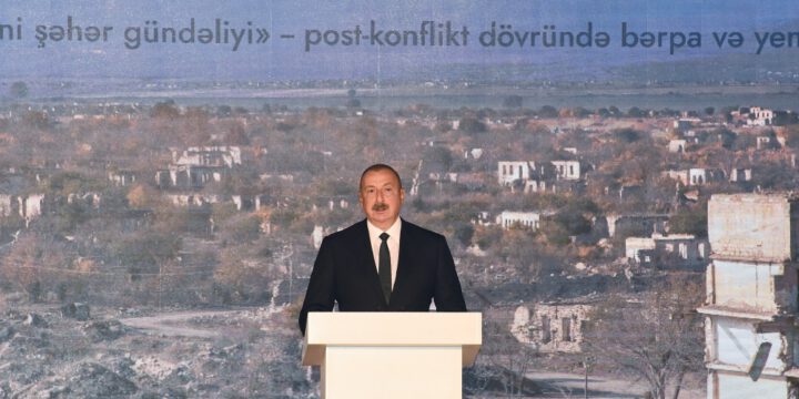 Azərbaycan Prezidenti: Bu gün biz yeni, ancaq xoş çağırışlarla üzləşirik