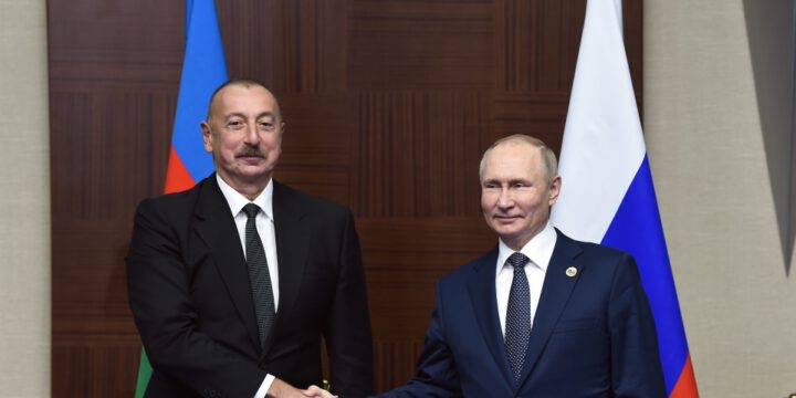 Azərbaycan Prezidenti İlham Əliyev və Rusiya Prezidenti Vladimir Putin Astanada görüşüblər