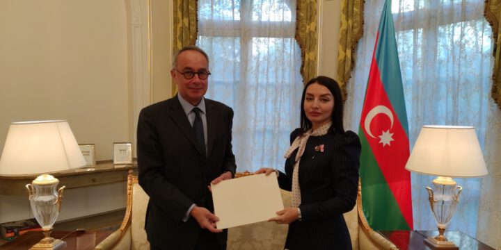 Fransa XİN-in nümayəndəsi Azərbaycan səfiri ilə nəzakət görüşündə olub