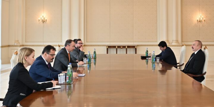Azərbaycan Prezidenti İlham Əliyev Avropa İttifaqının Cənubi Qafqaz üzrə xüsusi nümayəndəsini qəbul edib