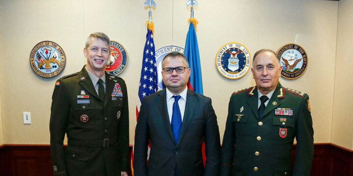 Kərim Vəliyev ABŞ Milli Qvardiya Bürosunun rəisi ilə görüşüb