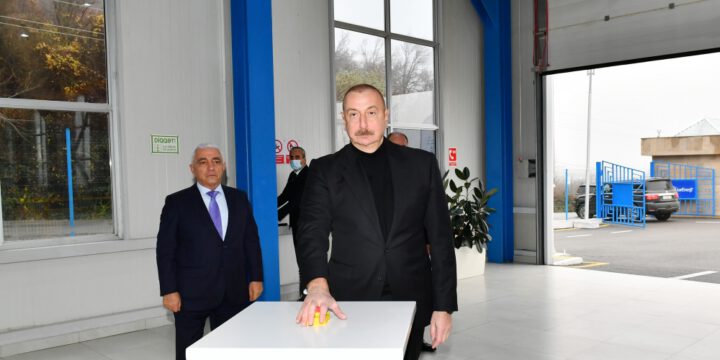 “Oğuz” kiçik su elektrik stansiyaları silsiləsi istismara verilib