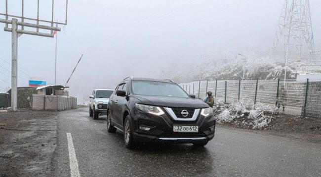 Rusiya sülhməramlılarının müvəqqəti nəzarətində olan ərazilərdəki monitorinq qrupu Şuşaya qayıdıb