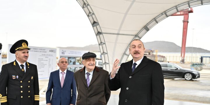 Prezident İlham Əliyev: Bu gün biz Ulu Öndərin siyasətinə sadiq qalaraq yeni nəqliyyat infrastrukturu obyektlərini yaradırıq