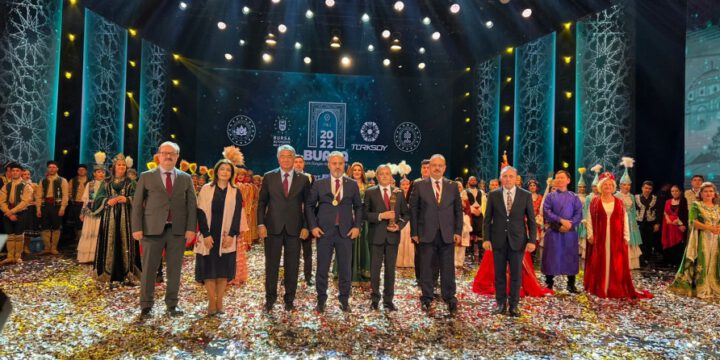 Bursa hands over symbol of Cultural capital of Turkic World to Shusha