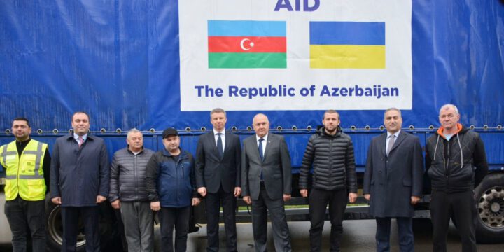 Azerbaijan sends humanitarian aid consisting of electrical equipment to Ukraine