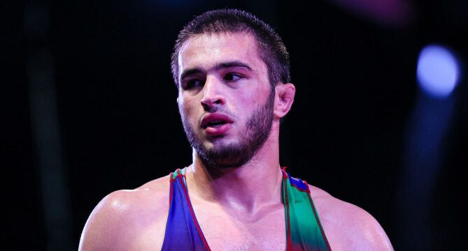 Azerbaijani freestyle wrestler claims bronze in US