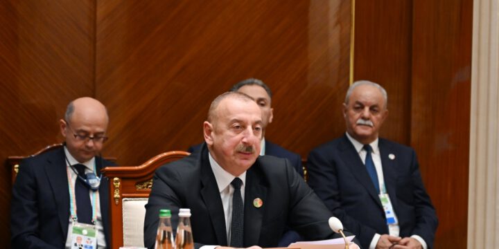 Prezident İlham Əliyev: Azərbaycan, Türkiyə və Türkmənistan bir-biri ilə etnik, dini-mədəni köklər və ortaq mənəvi dəyərlərlə sıx bağlıdır