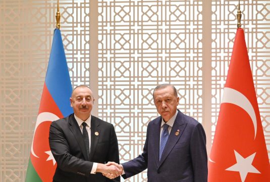 President Ilham Aliyev met with President of Turkiye Recep Tayyip Erdogan