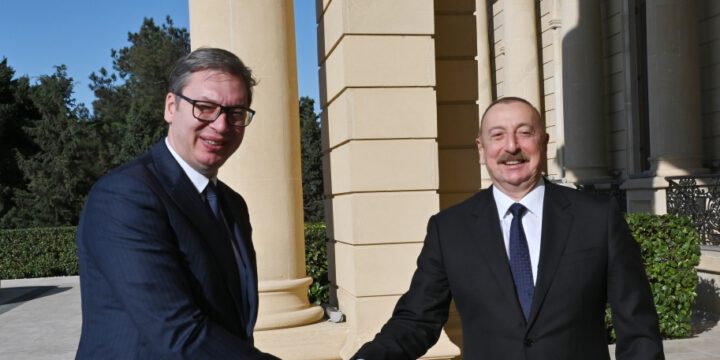 President Ilham Aliyev held one-on-one meeting with President of Serbia Aleksandar Vucic