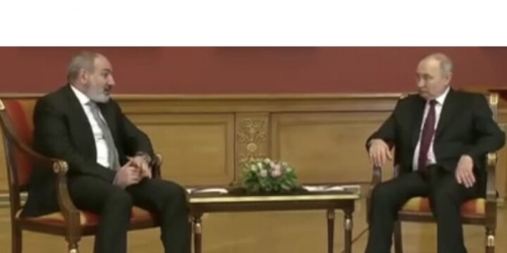 Sankt-Peterburqda Rusiya Prezidenti ilə Ermənistanın baş naziri arasında görüş keçirilir
