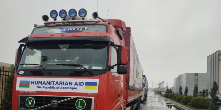 Azərbaycan Ukraynaya növbəti humanitar yardım göndərib