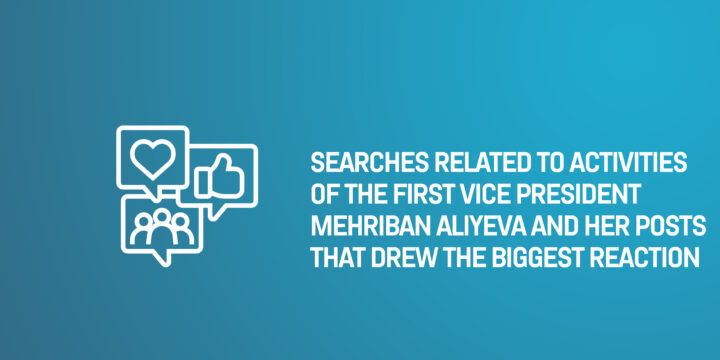 SEARCHES RELATED TO ACTIVITIES OF THE FIRST VICE PRESIDENT MEHRIBAN ALIYEVA