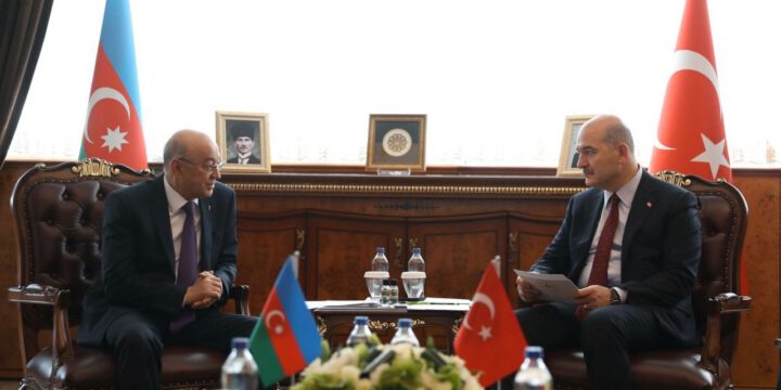 Kəmaləddin Heydərov Türkiyənin daxili işlər naziri Süleyman Soylu ilə görüşüb