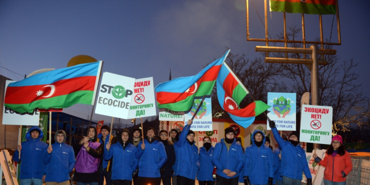 Ekoaksiya: Laçın-Xankəndi yolunda Dövlət Himnimizin sədaları ucalıb