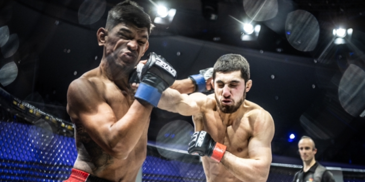 Azerbaijan`s MMA fighter beats Brazilian Jefferson Oliveira