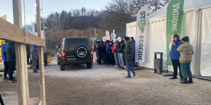 Sülhməramlılara aid daha bir avtomobil Laçın yolundan keçib